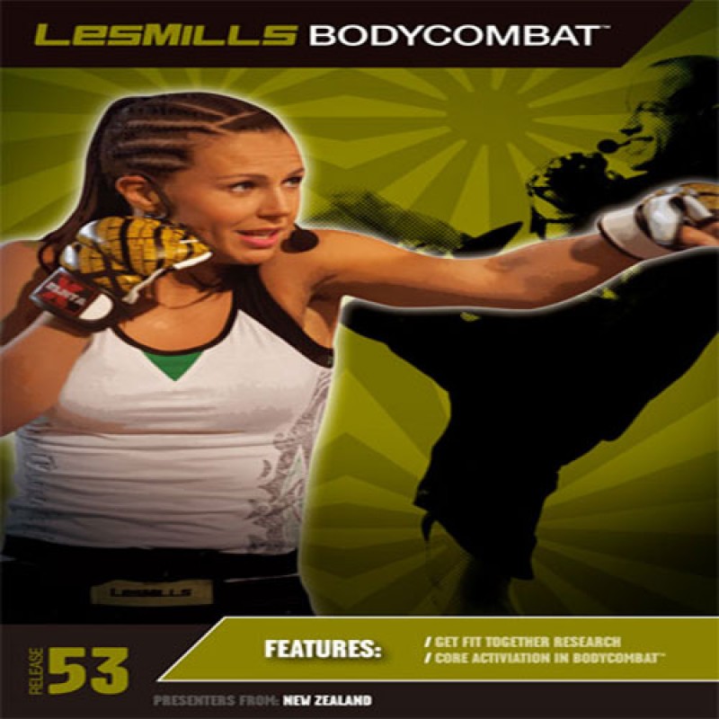 BODYCOMBAT 53 DVD, CD,& Choreo Notes BODY COMBAT 53